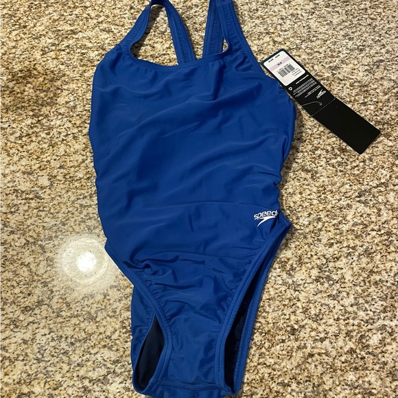 Women’s Speedo blue swim suit - Picture 1 of 4